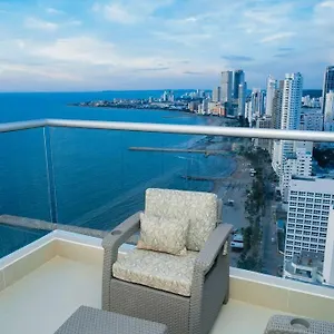 Apartamento Luxury Beachfronts En En Bocagrande Y Marbella, Cartagena